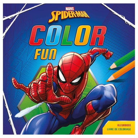 Marvel Spider-man Color Fun (Paperback)