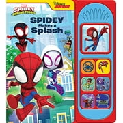 Pre-Owned Marvel Spider-man - Spidey and his Amazing Friends Spidey Makes a Splash Sound Book - PI Kids Hardcover