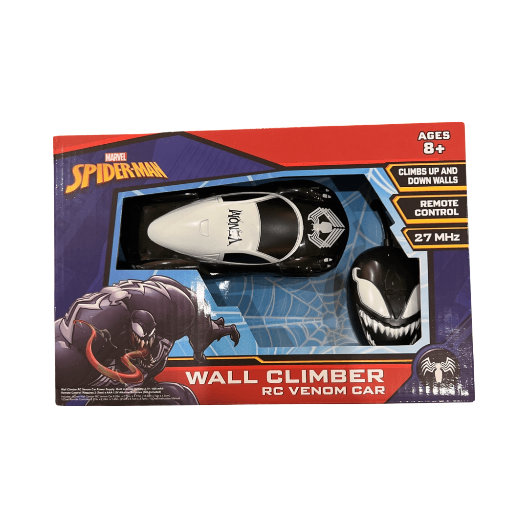 Marvel Spiderman Wall Climber RC Venom Car