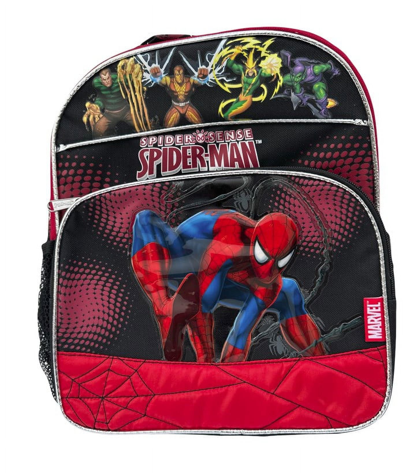 Marvel Spider-sense Spiderman Pre-K Toddler Size Backpack - Walmart.com