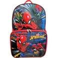 thumbnail image 1 of Marvel Spiderman 16" Backpack With Detachable Lunch Box, 1 of 5