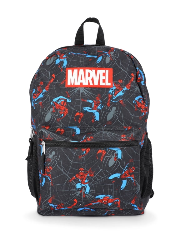 Spider-Man Boys 17" Backpack, Black