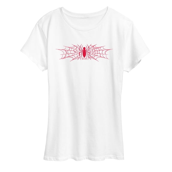 Marvel - Spiderman And Webs - Women's Short Sleeve Classic Fit Tee