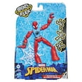 thumbnail image 1 of Marvel Spiderman: Bend and Flex Scarlet Spider Kids Toy Action Figure for Boys and Girls with Web Accessory (7”), 1 of 2