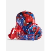 Spider-Man Boys Backpack Set with Lunch Bag, 6 Piece