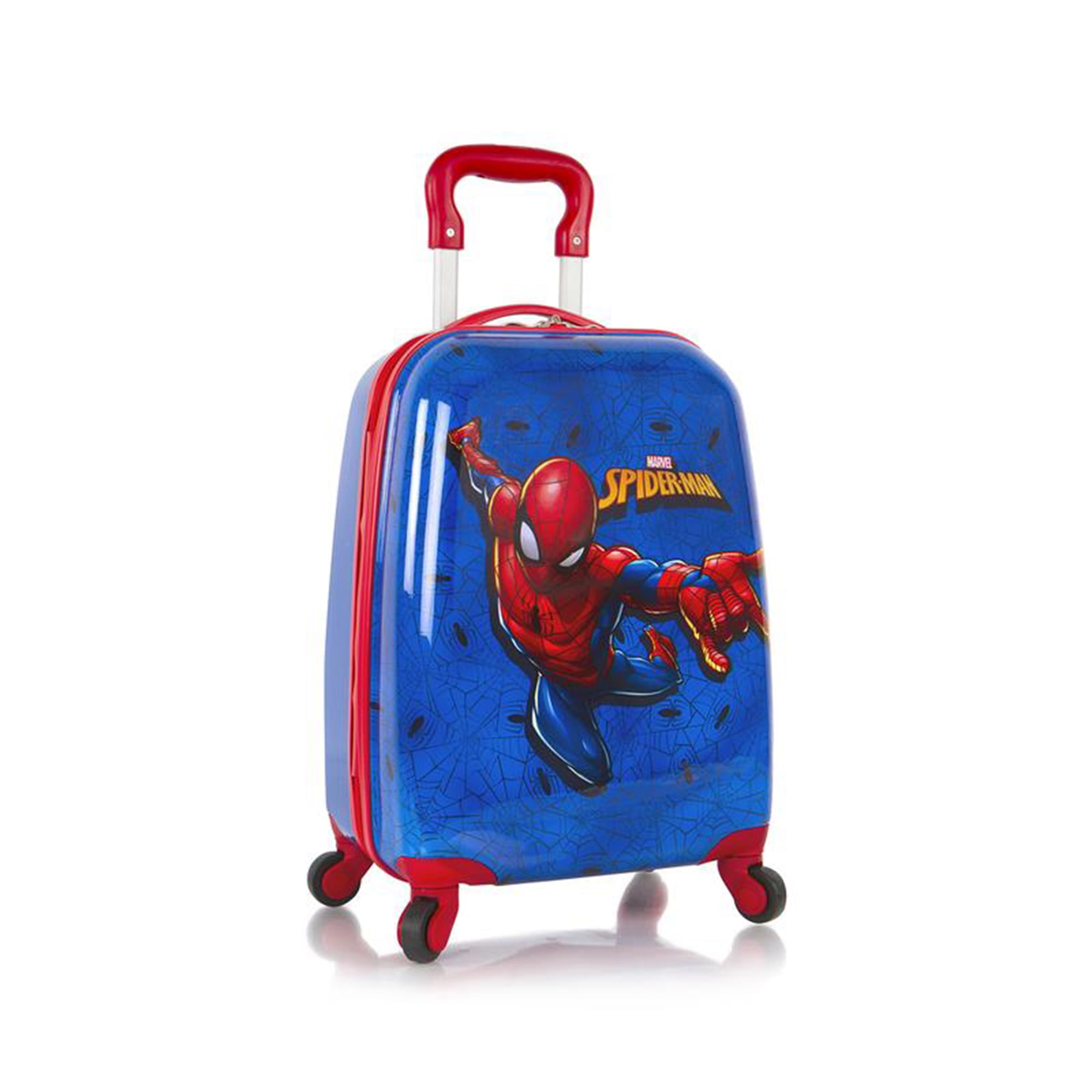 Marvel-Spiderman Boys Hardside Spinner Rolling - inch Luggage for 18 Kids