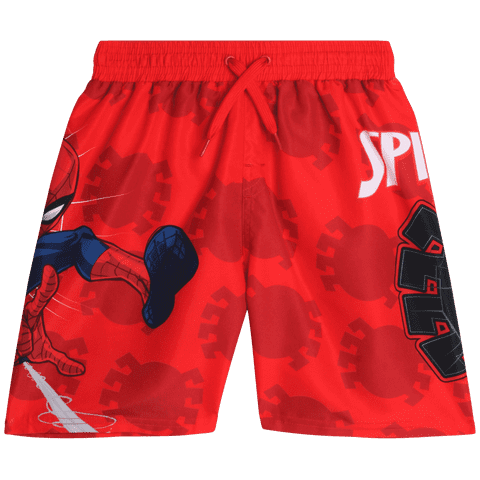 Boys Swim Trunks - Spider-Man Hulk Quick Dry Swim Shorts for Boys with Inner Mesh Lining