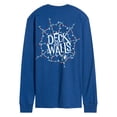 thumbnail image 1 of Marvel - Deck The Walls - Men's Long Sleeve Graphic T-Shirt, 1 of 4