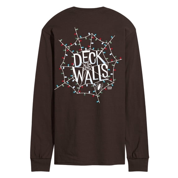 Marvel - Spiderman Deck The Walls - Men's Long Sleeve Graphic T-Shirt