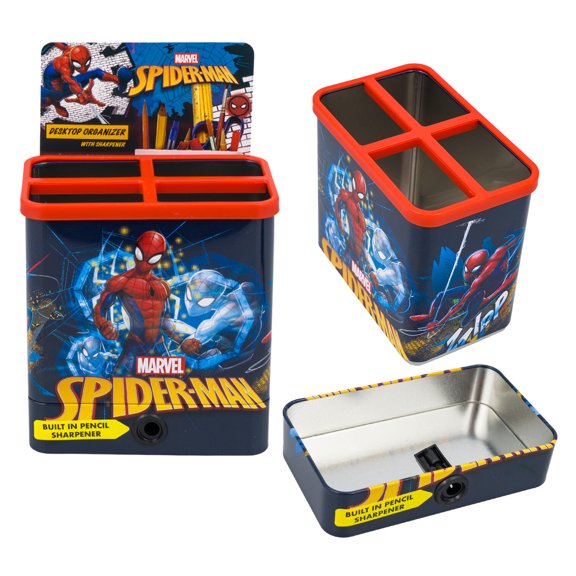 Marvel Spiderman Desktop Organizer with Sharpener