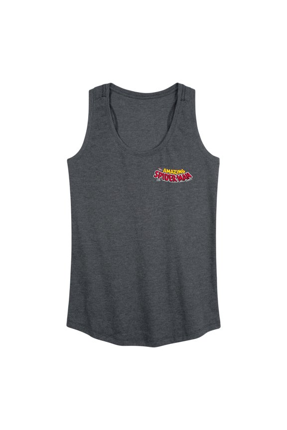 - Spiderman Editorial Logo - Women's Any Way Short Sleeve Graphic Dress