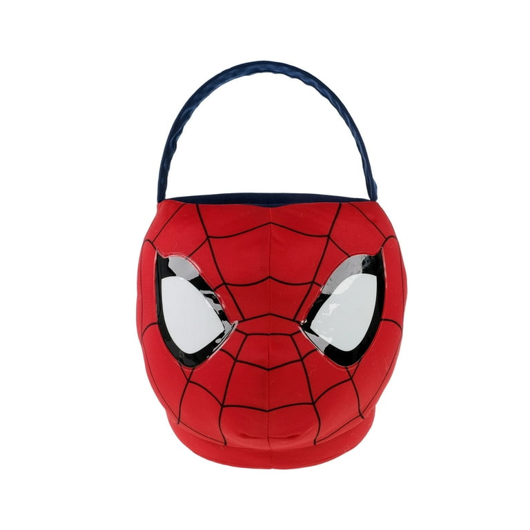 Marvel, Spiderman Halloween Plush Treat Bucket Carrier, 13