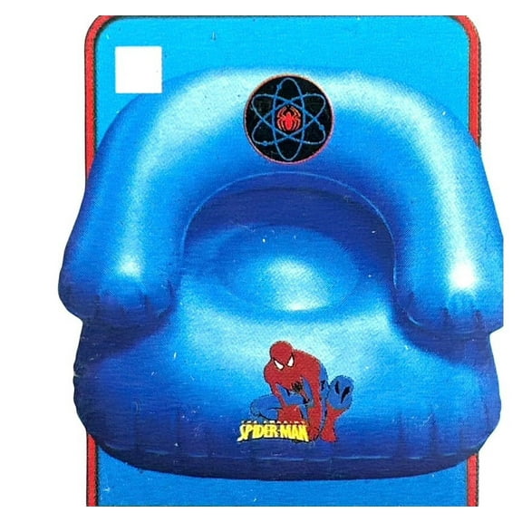 Marvel Spiderman Inflatable Chair Pool Float, Blue