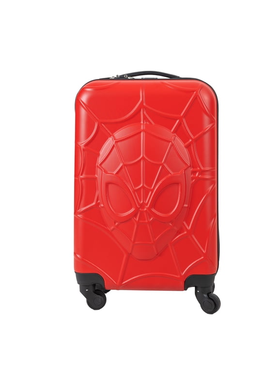 Spiderman Kid's 20" Embossed Luggage -Red