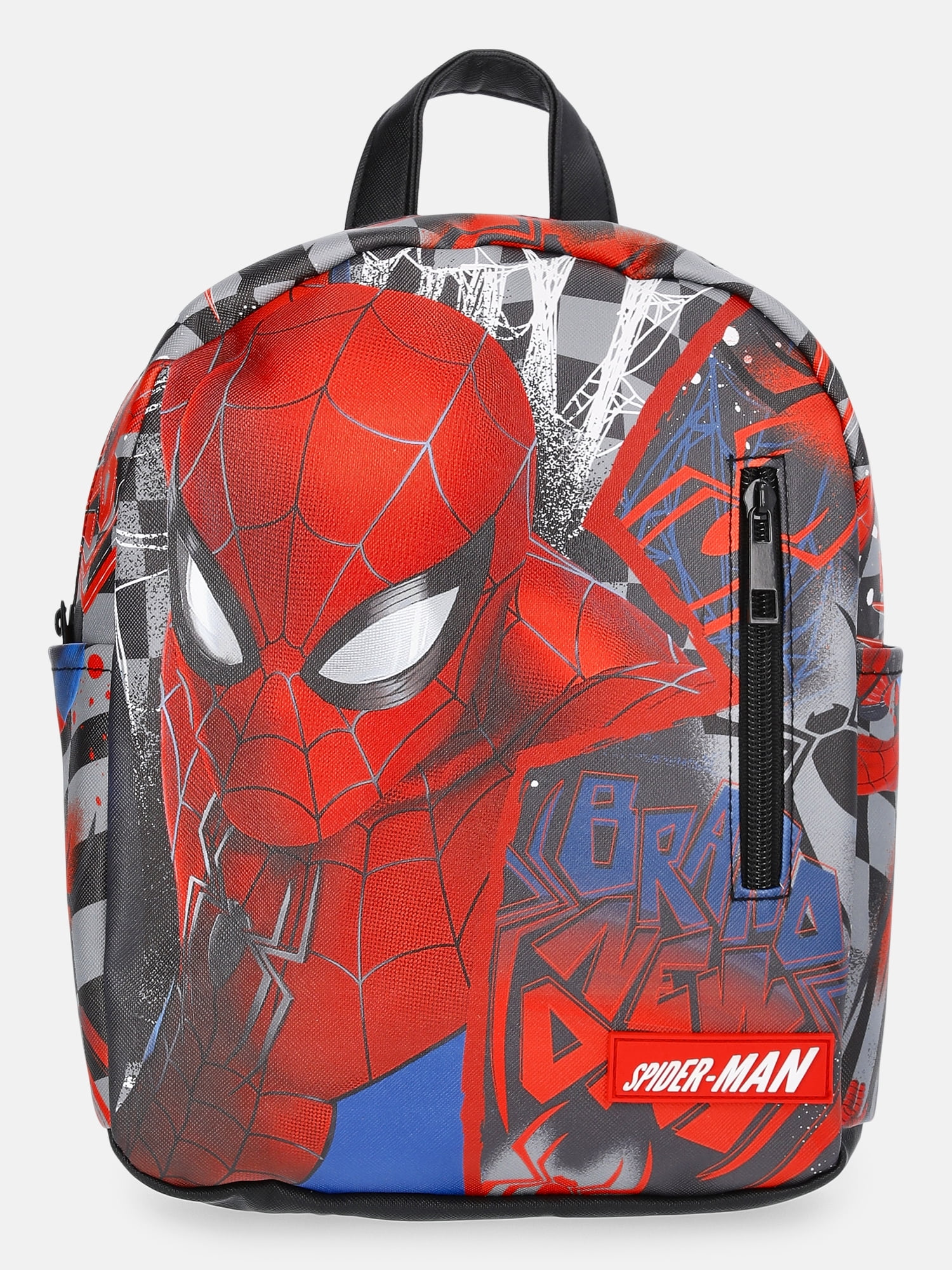 boys mini backpack marvel Title: Spiderman - 10" Exclusive Woven Small Backpack with Front Pocket It comes with adjustable straps to give your child the perfect fit and it is also lightweight Marvel Spider-Man Boys 17" Backpack,