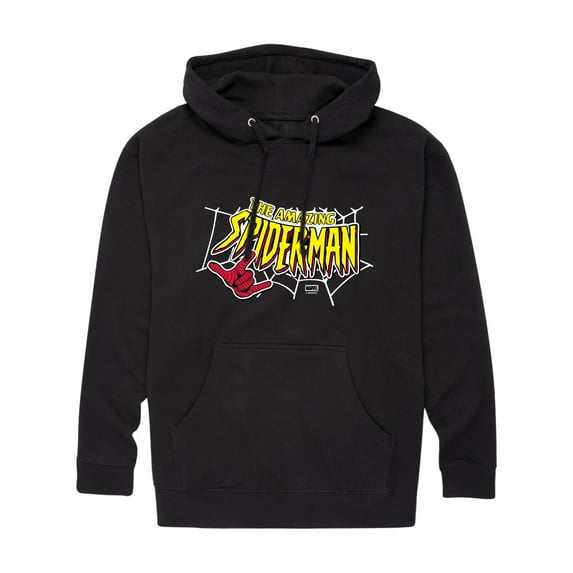 Marvel - Spiderman Logo - Men's Pullover Fleece Hoodie