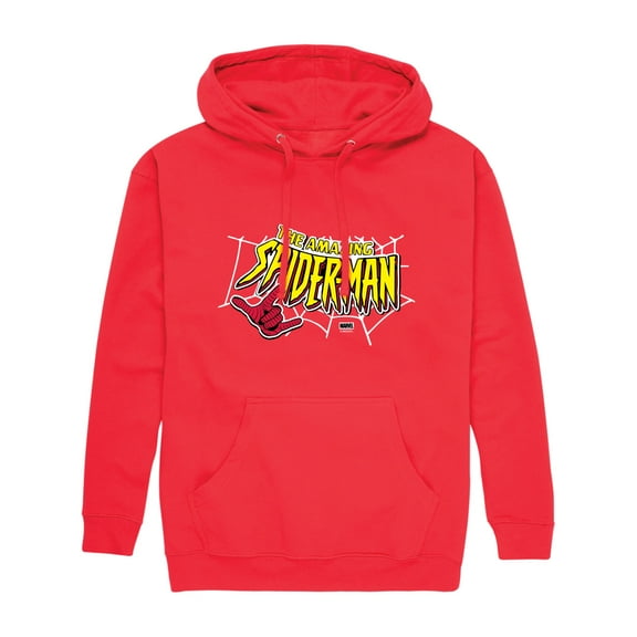 Marvel - Spiderman Logo - Men's Pullover Fleece Hoodie