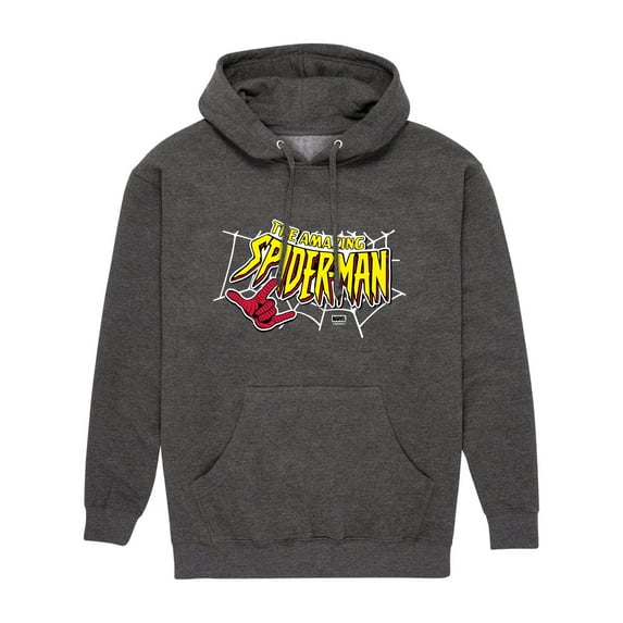 Marvel - Spiderman Logo - Men's Pullover Fleece Hoodie