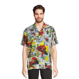 Universal City Studios men's Jaws Rayon Shirt - Sizes S-XXXL