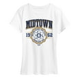 thumbnail image 1 of Marvel - Spiderman Midtown Collegiate - Women's Short Sleeve Classic Fit Tee, 1 of 4