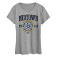 thumbnail image 1 of Marvel - Spiderman Midtown Collegiate - Women's Short Sleeve Classic Fit Tee, 1 of 4