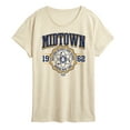 thumbnail image 1 of Marvel - Spiderman Midtown Collegiate - Women's Short Sleeve Classic Fit Tee, 1 of 4
