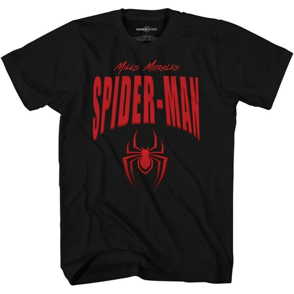 Marvel Spiderman Miles Morales Mens Short Sleeve T-Shirt