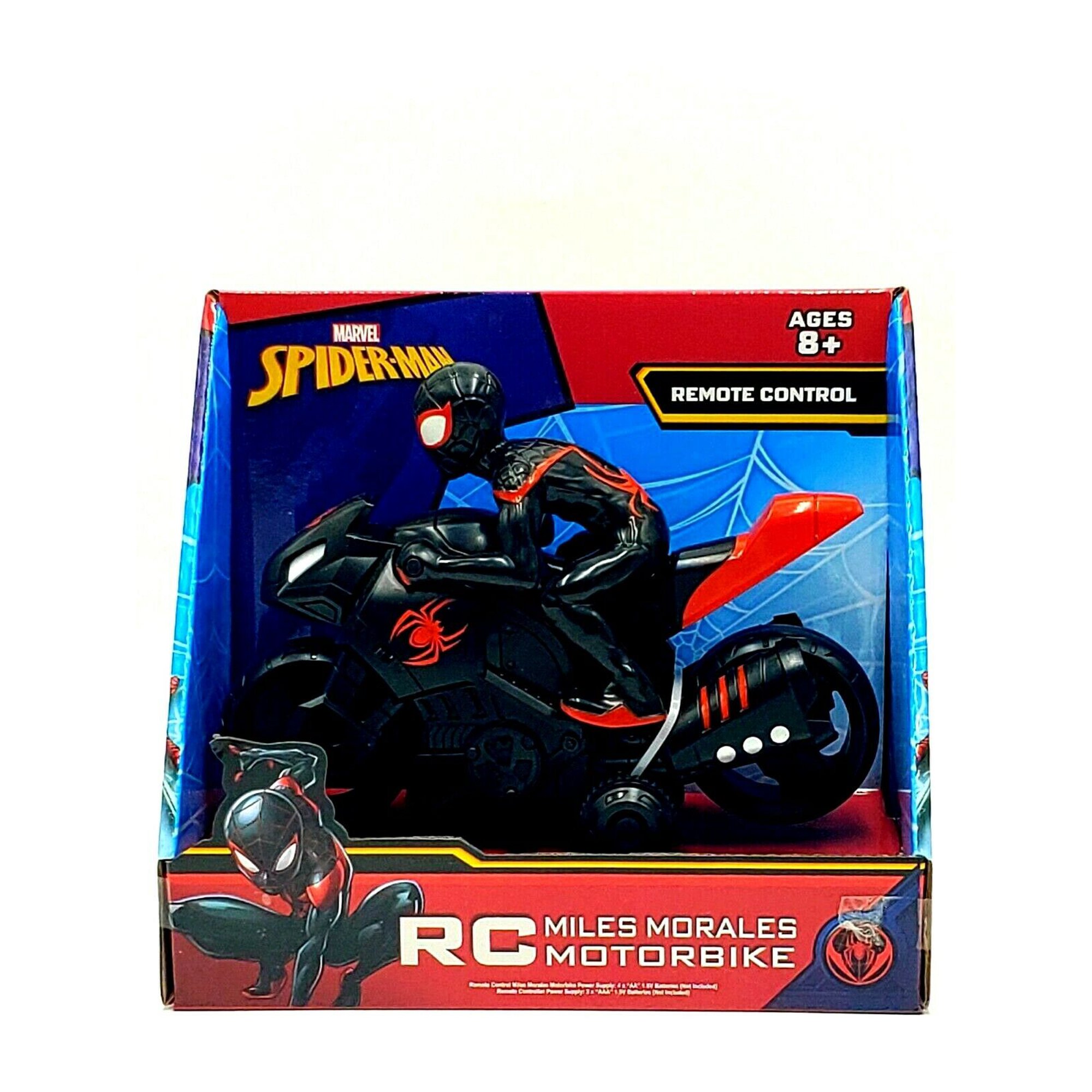 spiderman and motorbike