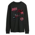 thumbnail image 1 of Marvel - Spiderman Morales - Men's Long Sleeve Tee, 1 of 4