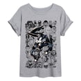 thumbnail image 1 of Marvel - Spiderman Outline - Women's Oversized Graphic T-Shirt, 1 of 4