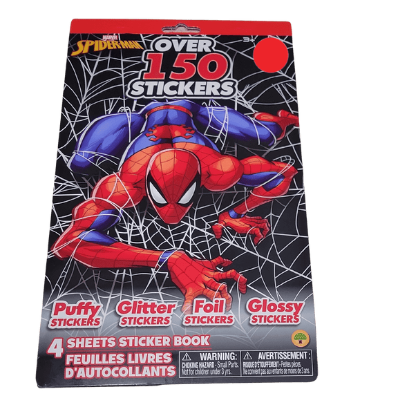 Marvel Spiderman Over 150 Sticker Book
