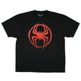 thumbnail image 1 of Marvel Spiderman Shirt Mens Miles Morales Spider-verse Logo Adult Graphic T-Shirt For Men And Women, 1 of 3