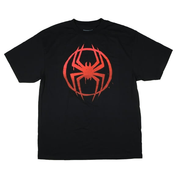 Marvel Spiderman Shirt Mens Miles Morales Spider-verse Logo Adult Graphic T-Shirt For Men And Women