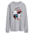 thumbnail image 1 of Marvel - Spiderman Sketch Blocks - Men's Long Sleeve Graphic T-Shirt, 1 of 4