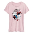 thumbnail image 1 of Marvel - Spiderman Sketch Blocks - Women's Short Sleeve Graphic T-Shirt, 1 of 3