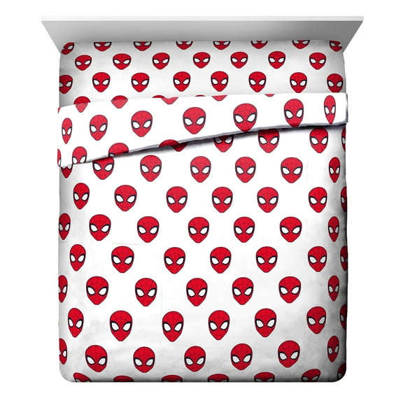 Marvel Spiderman Spidey Daze 4 piece Queen Sheet Set