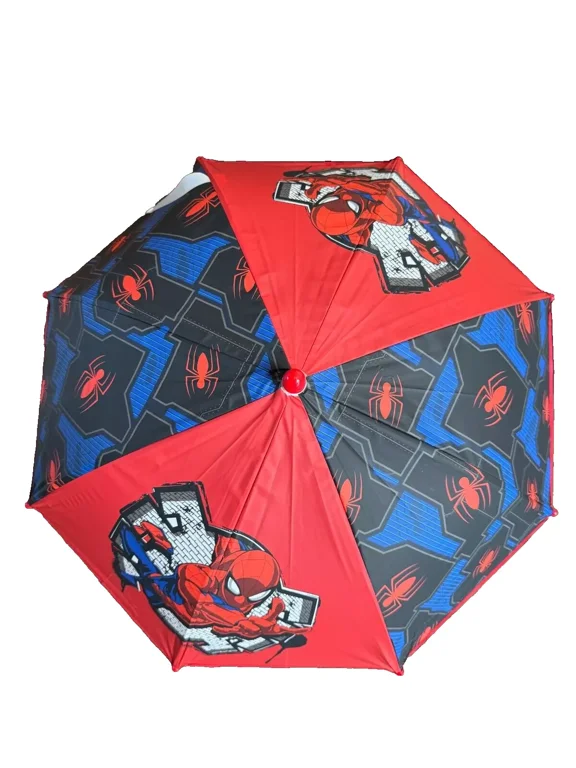 Spiderman Umbrella w/ Clamshell Handle for Kids Age 3-7