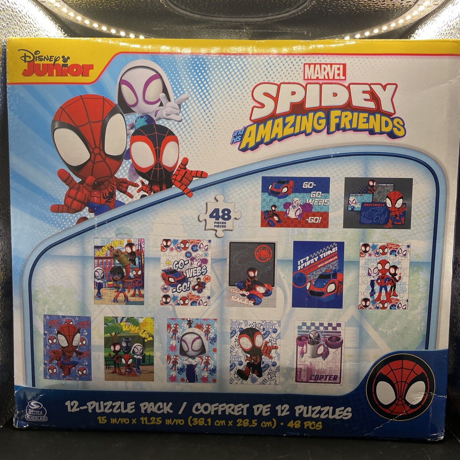 Spidey & Friends 3-Pack Puzzle Set