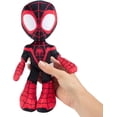 thumbnail image 1 of Marvel Spidey and His Amazing Friends 8" Miles Morales Plush - Spiderman Stuffed Animal Toy Figure - Officially Licensed - Gift for Kids, Boys and Girls, 1 of 5