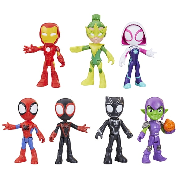 Marvel Spidey and His Amazing Friends Hero Figure, 4-Inch Action Figure, Surprise Super Hero Toys - One Random Pack, Each sold separately. Subject to availability.