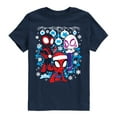 thumbnail image 1 of Marvel - Spidey And Friends Snow -Youth Short Sleeve Graphic T-Shirt, 1 of 4