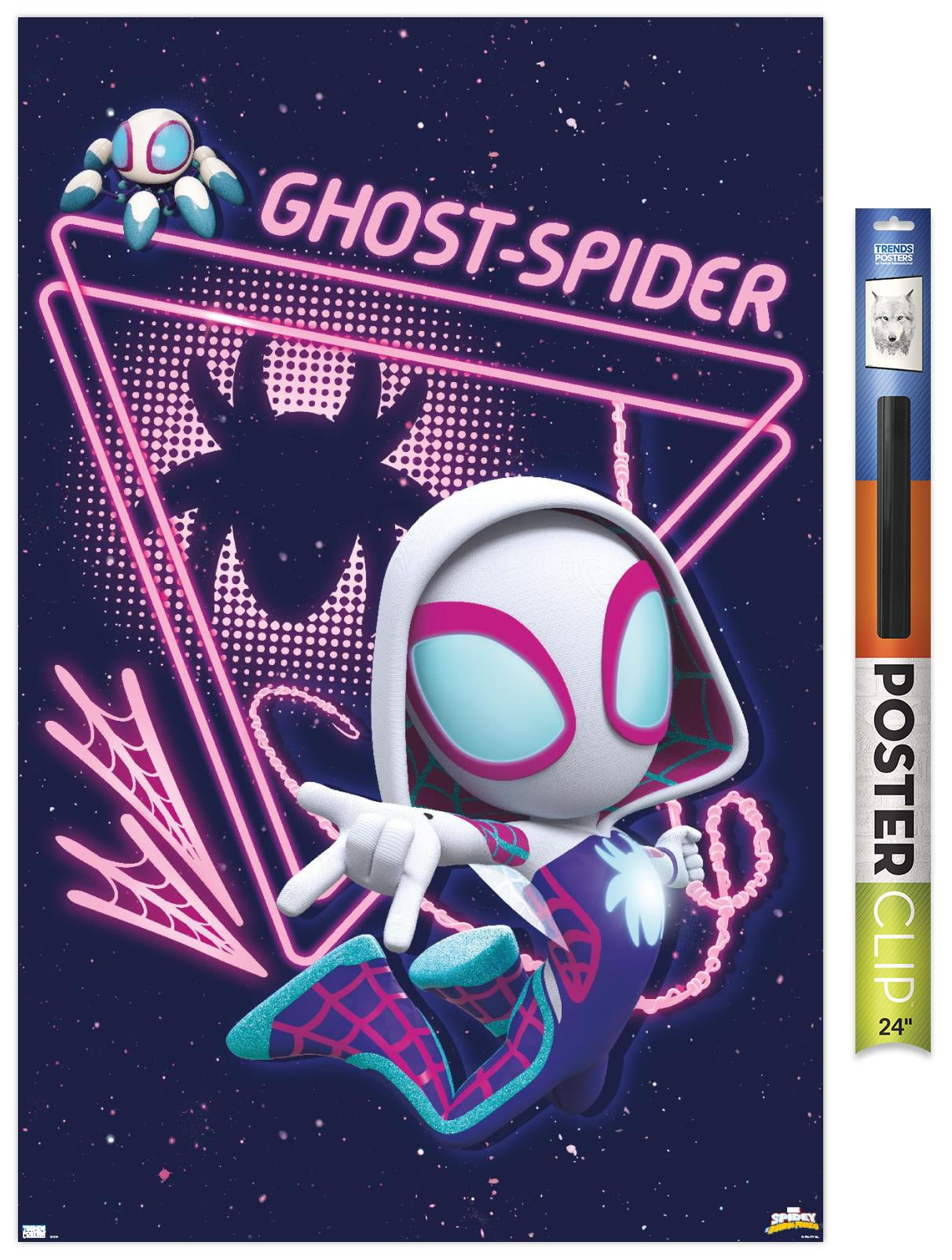Marvel Spidey And His Amazing Friends - Ghost Spider Wall Poster
