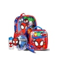thumbnail interactive-video image 1 of Marvel Spidey & Friends 6-Piece Backpack Set With Headphone - Blue, 1 of 4