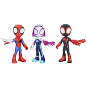 Marvel Spidey & His Amazing Friends Ghost-Spider, Spidey & Miles Morales Action Figure 3-Pack Version 2