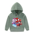 thumbnail image 1 of Marvel Spidey & His Amazing Friends Spider-Man Miles Morales Ghost Spider Pullover Hoodie (Boys), Sizes 3T-7, 1 of 5