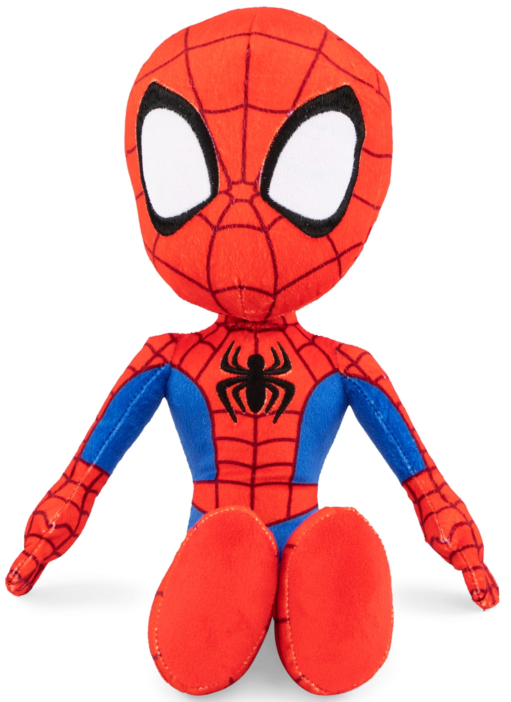 Marvel Spidey & His Amazing Friends Spider-Man Super Soft Kids Pillow Buddy, 100% Microfiber, Red