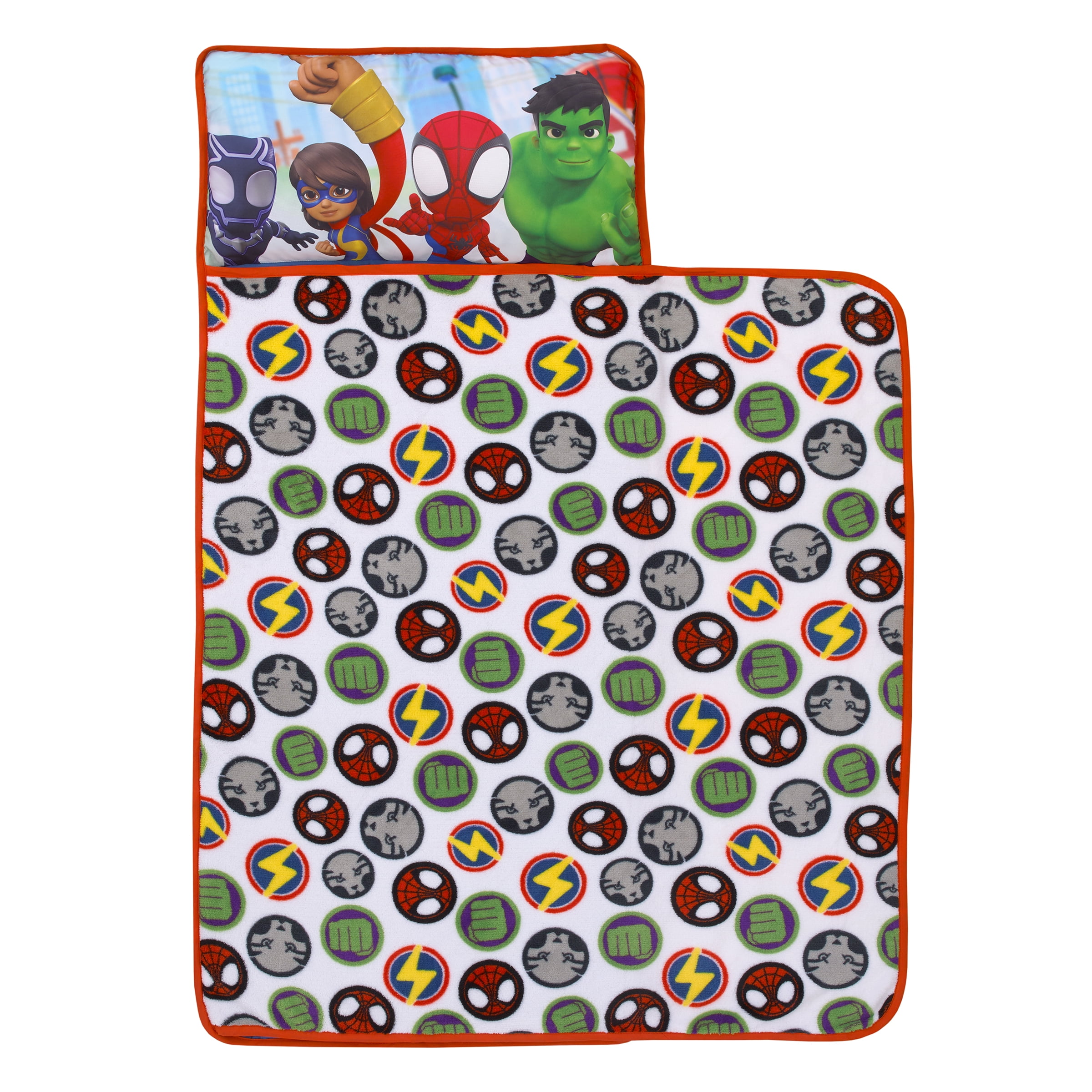 Marvel Spidey & His Amazing Friends Team Up! Toddler Nap Mat - Walmart.com