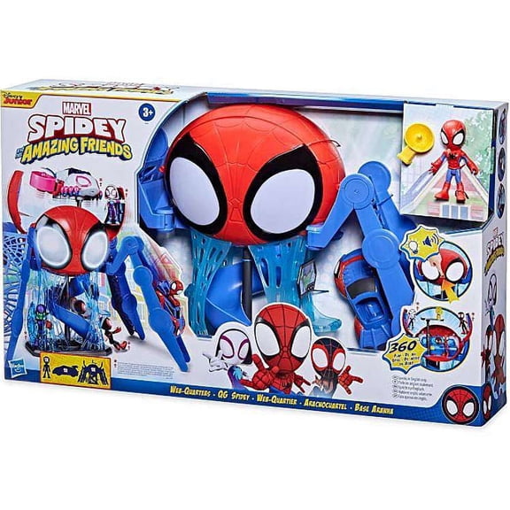 Marvel Spidey & His Amazing Friends Web-Quarters Playset