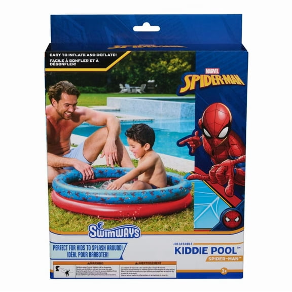 Marvel Spidey Kiddie Pool: Disney PVC Fun