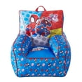 thumbnail image 1 of Marvel Spidey and Friends Blue Square Bean Bag Chair, Polyester, 1 of 6